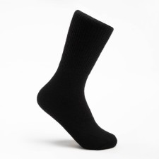 Women's socks, black color, size 23-25 ​​(36-40)