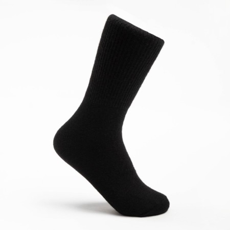 Women's socks, black color, size 23-25 ​​(36-40)