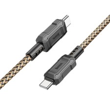 Cable Hoco X94, Type-C-Type-C, 3 A, 1 m, fast charging, PVC, golden