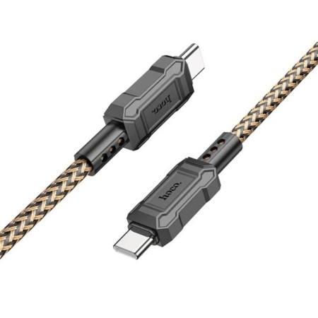 Cable Hoco X94, Type-C-Type-C, 3 A, 1 m, fast charging, PVC, golden