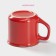 Ceramic share mug "Coffee", 165 ml, red color