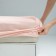 Boyle gum sheet, size 200x160x25 cm, peach color