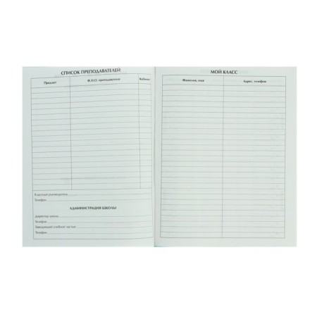 Diary for grades 1-4, "Squirrel", solid cover 7BC, glossy lamination, 48 sheets-4