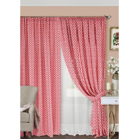 Set of curtains on braid LubaWA, size 400x270 cm, tulle - 450x270 cm-1