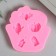 Mold Silicon "Halloween attributes" 5 items 7.5x7.8 cm