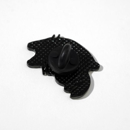 Icon "cat", white color in ferrous metal-2