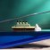 Ship in liquid, anti -stress "Titanic" 15 x 5.5 x 5.3 cm