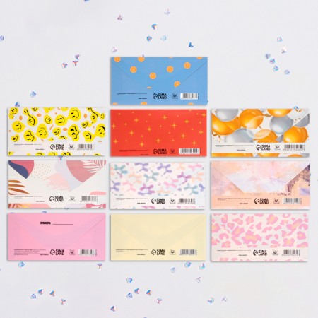 Set of envelopes for money "inspiration" 10 pieces-2
