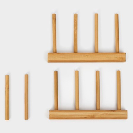 A stand for cutting boards and lines of the share, 17 × 10.5 cm, 3 places, bamboo-2
