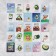 Set of stickers "Rainbow stickers", 6 x 7 cm, 50 pcs