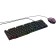 Keyboard + Mouse Rickle 400GMK Claw: Black Mouse: Black USB LED (1546779)