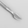 Chaber bilateral, concave blade, hatchet, 9 cm, silver color