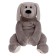 Soft toy "Charlie dog", gray color, 85 cm