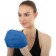 Bradex swimming cap, textile coated, blue