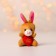 Suspension "Hare with heart", Mix color