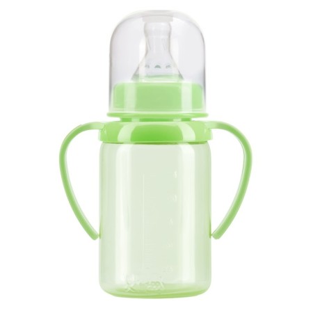 A bottle for feeding with handles, color, 125 ml, from 6 months, mix-3