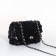 Bag-clate on fasteners, black color