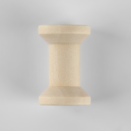 A set of wooden coils without a coating, 15 pcs, d = 2 × 3 cm-2