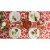 GPEC "Ethel" Red Hearts 149x220cm, 100% cotton, sarzha 190 g/m2