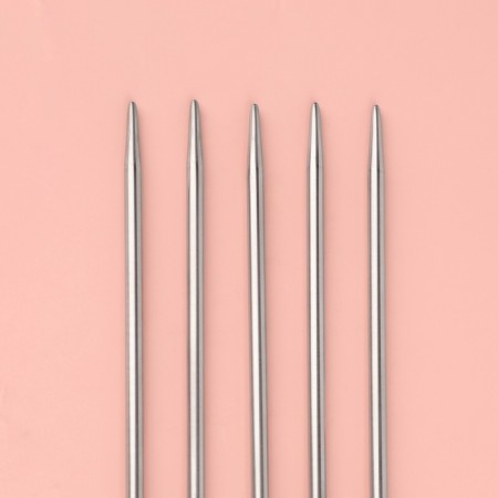 Knitting knitting needles, hosiery, d = 3 mm, 24 cm, 5 pcs-1
