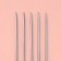 Knitting knitting needles, hosiery, d = 3 mm, 24 cm, 5 pcs