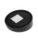 Spherical mirror, 50 mm, black, set 2 pcs