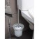 Standing with three toilet accessories, 80 cm, chromium color