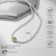 Choker No. 2 "Mallorca" Flower, white color in gold, 35.5 + 5 cm extension cord