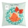 Czech on the pillow Ethel "Happy Holidys" 40x40 cm, 100 p/e, velor