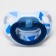 Orthodontic dummy nipple, silicone, from 6 months, in the container "Traigolniki"