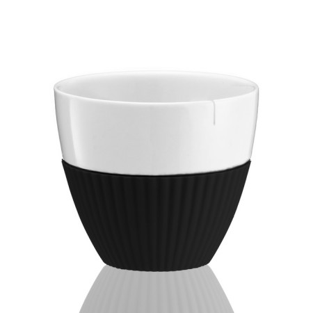 Tea glass Viva Scandinavia Anytime, 300 ml, 2 pcs, black color