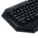 Kumo Dragon War Spirit keyboard, game, wired, backlight, 104 keys, USB, black