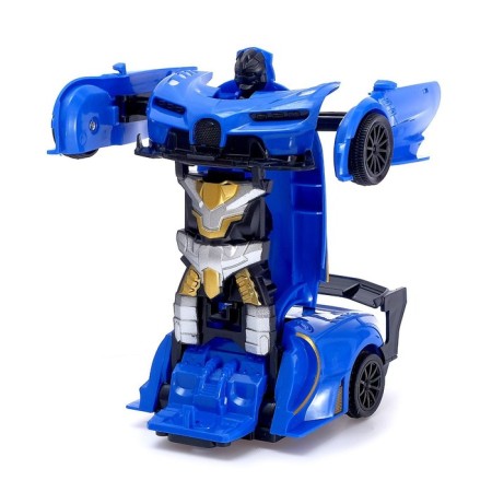 Robot Radio -controlled "Sports", transforms, works from batteries, color mix-13