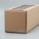 Gift Folding Box with PVC, packaging, “hearts”, 16 x 35 x 12 cm