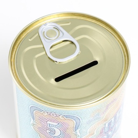 Pigger Bank Metal "Ticket of the State Bank Five rubles"-4