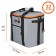 Airline Kholine “Picnic”, 32 l, 37.5x34x26 cm, waterproof, gray