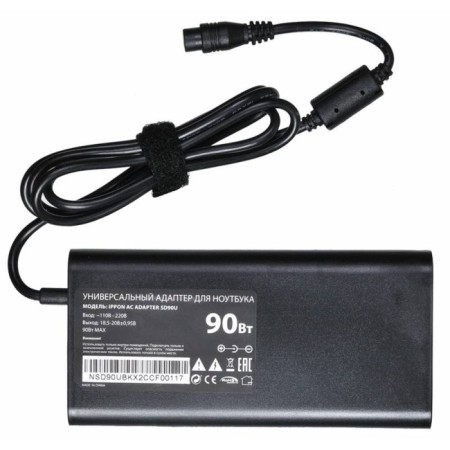 IPPON SD90U power supply is automatic 90W 15V-19.5V 11-Connectors 4.5a 1xusb 2.1a from household 107350-1