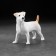 Souvenir "Jack-Rassel-terrier", 7 x 4 x 8 cm, porcelain
