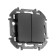 Two -clavy Legrand Inspiria, 10 AX, 250 V, Anthracite switch