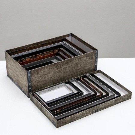 Set of boxes 10 in 1, gift packaging, “boxes”, 12 x 7 x 4 - 32.5 x 20 x 12.5 cm-8
