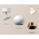 A set of rotary lamp with additional backlight Ambrella Light, Techno, XM1101005, GU5.3, Color White Sand