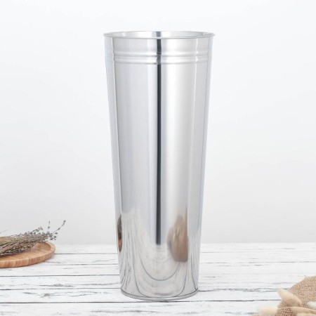 Vazon without pens, 11 l, h = 49 cm, stainless steel, GOST-5