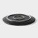 Porcelain dish for feeding magistro pietra lunare, d = 16 cm, black color