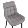 Boston chair Velutto 32, graphite