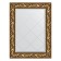 Mirror with engraving in the baguette frame, Byzantium gold 99 mm, 69x91 cm