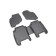 Rugs in the salon Honda Jazz 2001-2008, 4 pcs. (polyurethane)