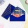 Enterbet "Ornament" Cutting, embossing, software touch, blue background