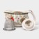 Keramic teapot with a metal sieve "Flowers", 200 ml