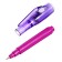 A pen with ink and a flashlight of "Euryk", color mix