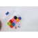 A set of markers for loops, 2 cm, 120 pcs, in a container, 12.7 × 6.5 × 2.1 cm, colorful color